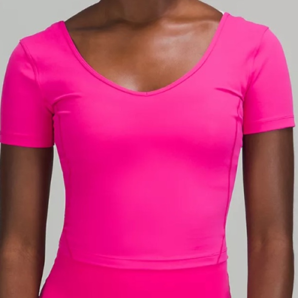 lululemon athletica Bright Pink Bodysuit